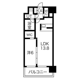 グランカーサ難波元町の物件間取画像